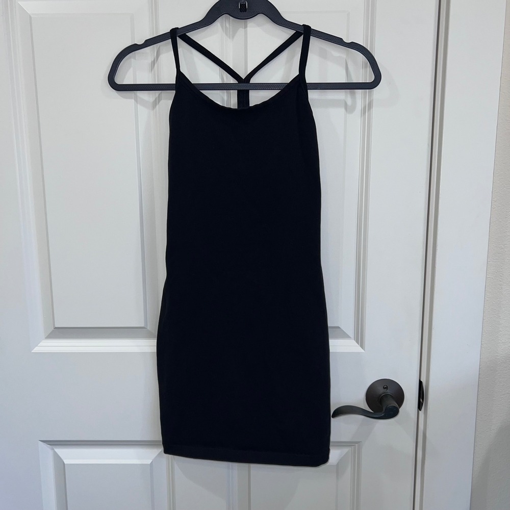 Tna Aritzia Black Tank Mini Dress Size XS
